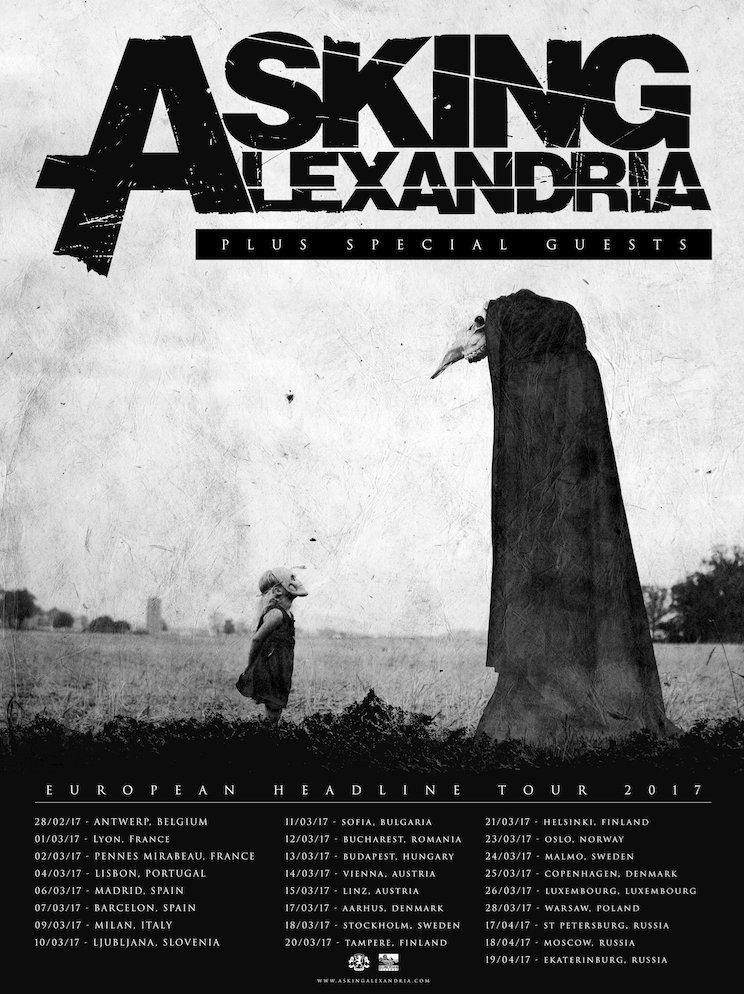AAofficial's tweet photo. EUROPEAN #AAFAMILY - we're excited to announce our 2017 headlining tour! Get your tickets this Friday at 10am. https://t.co/Y9sJsoyPTg