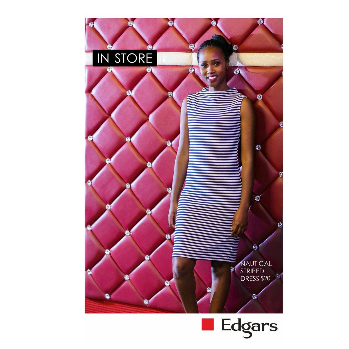 EdgarsZW's tweet photo. #wcw Spoil her with this nautical striped dress this #EdgarsSummer #With❤fromEdgars #style #fashion #zimbabwe https://t.co/FsSxTFq4Xk