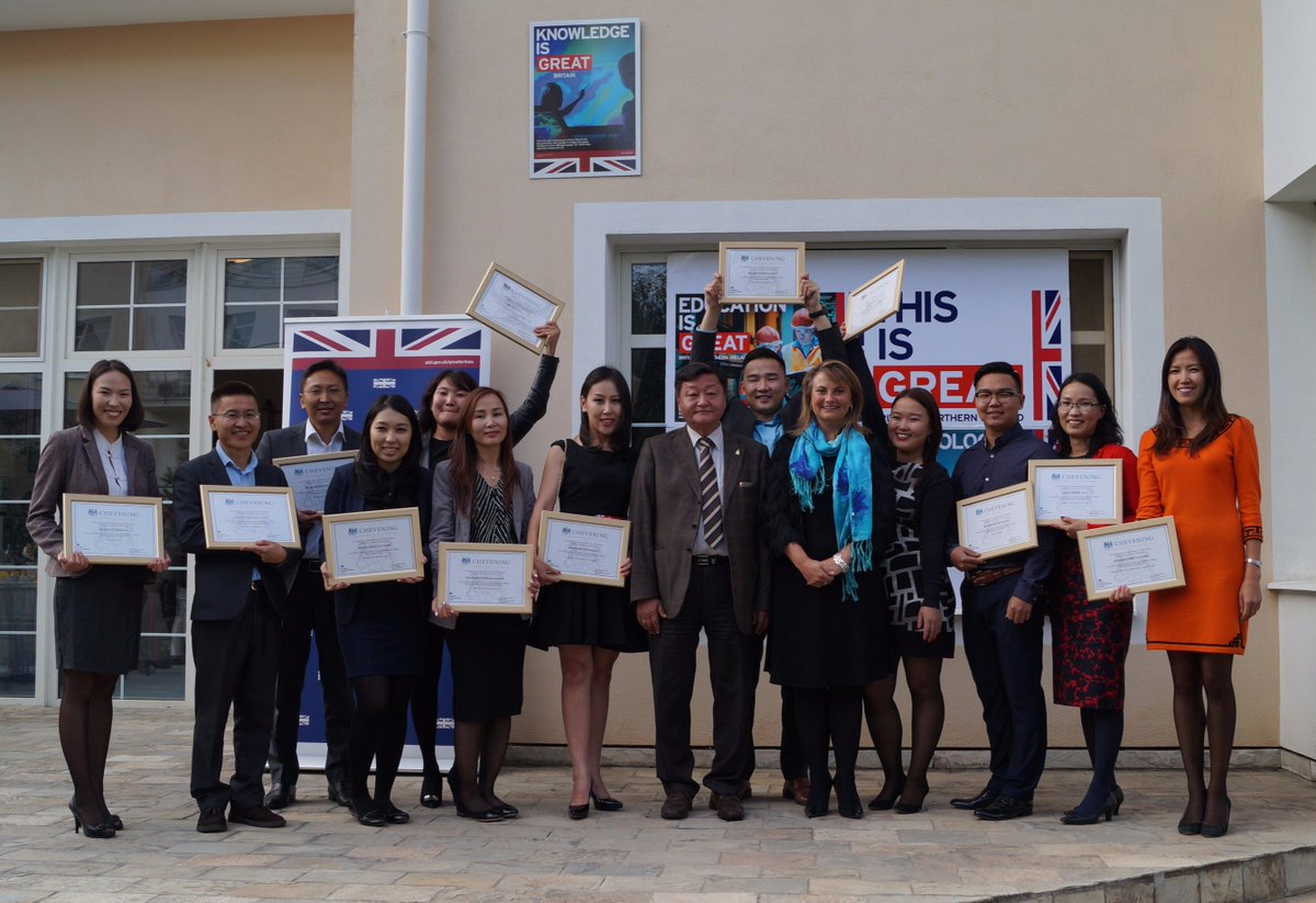 HMAArnold's tweet photo. Bright, dynamic and motivated to develop Mongolia's future - our latest scholars off to the UK #ChosenForChevening https://t.co/JGHRr97trA