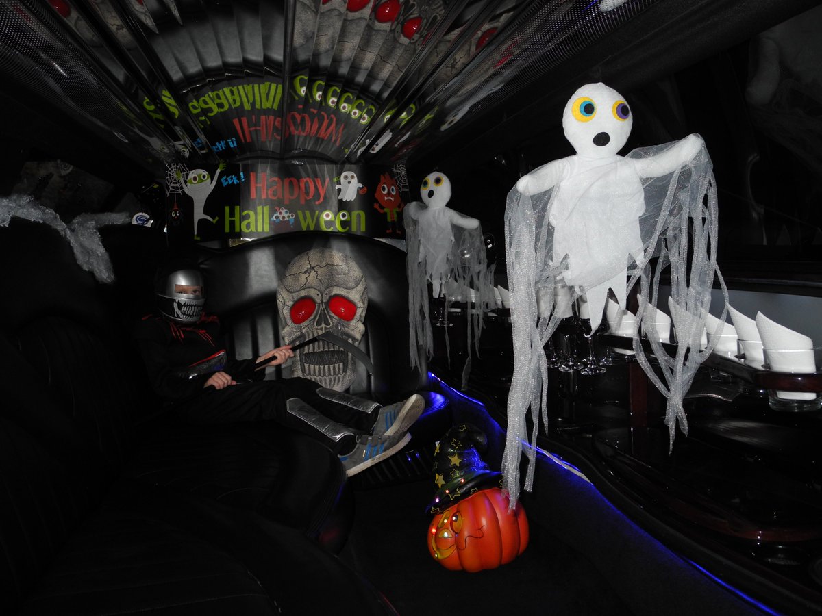Have you booked your limousine for the 31st of October? With Halloween creeping up why not give us a call today..
