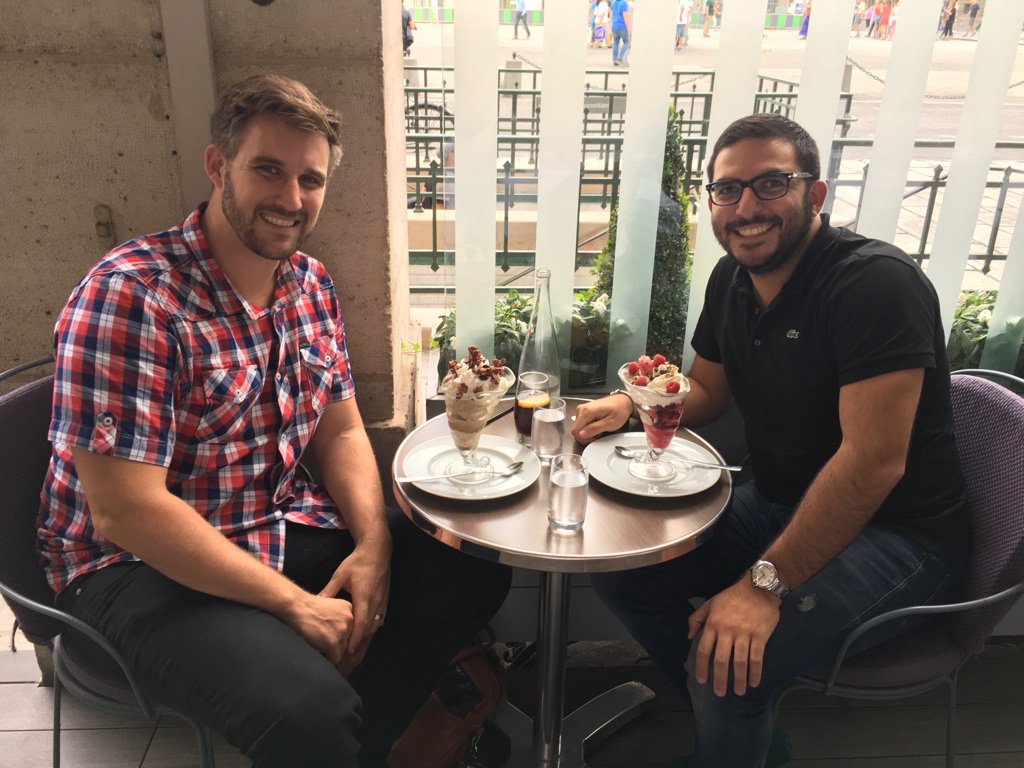 Very happy to meet with <a href="/joelbronkowski/">Joel Bronkowski</a> yesterday! #paris #shopify #shopifyfrance  cc @ShopifyPartners