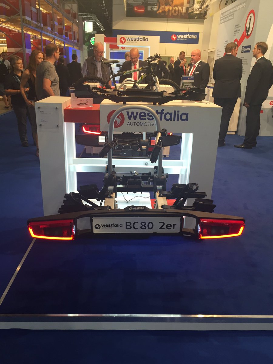 Live: Westfalia &amp; TriMotive showcase our latest technology in towing, trailer, &amp; bike rack products #Automechanika