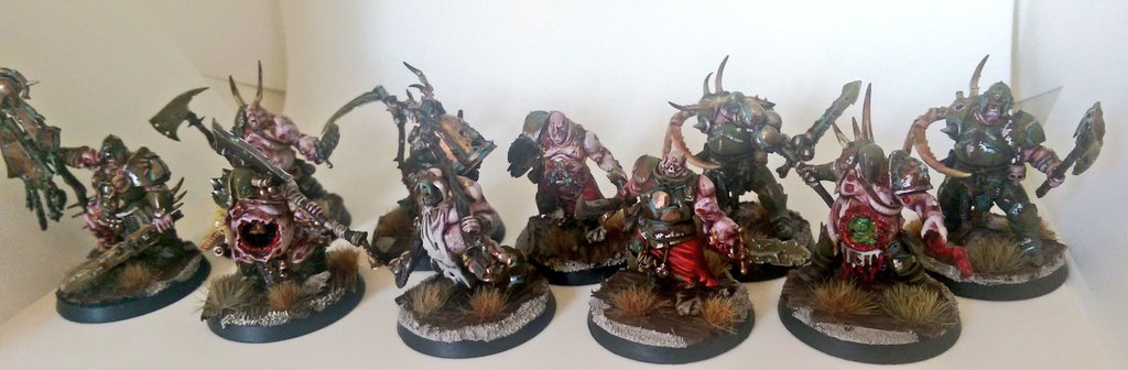 AgeOfSigBrah's tweet photo. Aaaand done! #wipwednesday #AoS #warmongers #ricksarmy #Nurgle #blightisright https://t.co/g3am8LuCpt