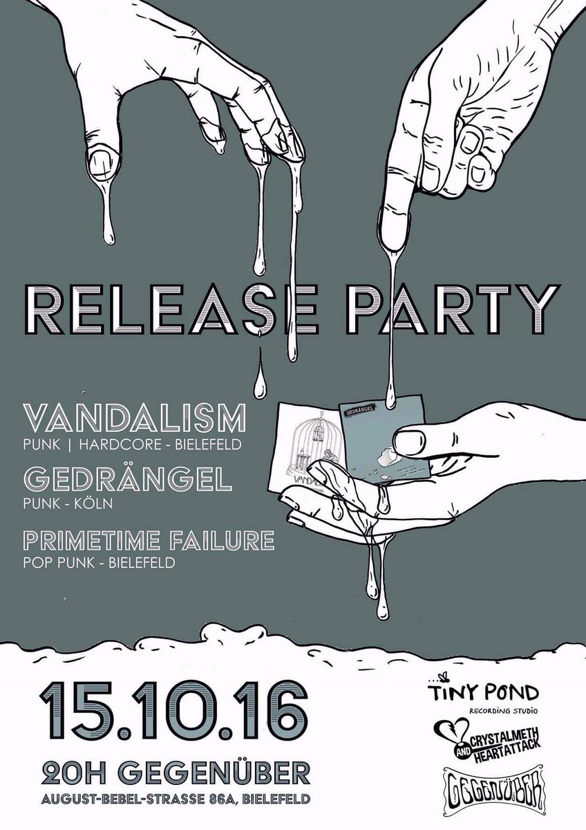 Exactly a month (okay, plus one day) from today, Primetime Failure will play their first show in Bielefeld!