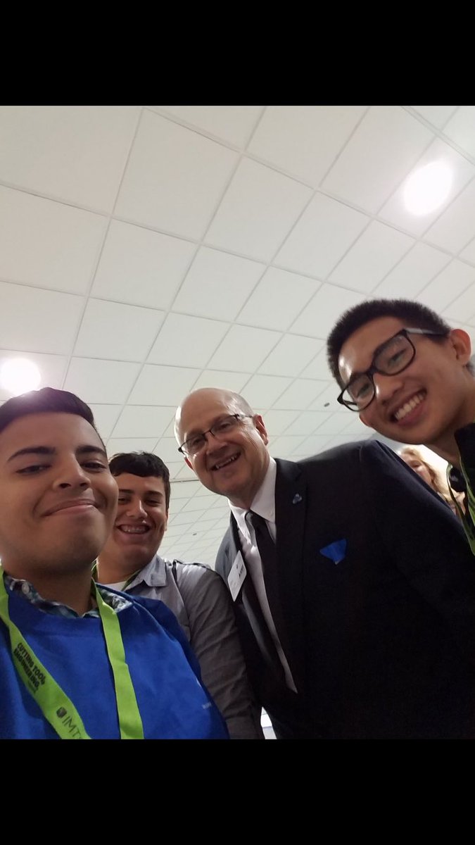 dpayan516's tweet photo. We found him @GregoryAJones @DanhTheMan04 @Waldog__  #IMTSsummit https://t.co/GcbD1zjFeL