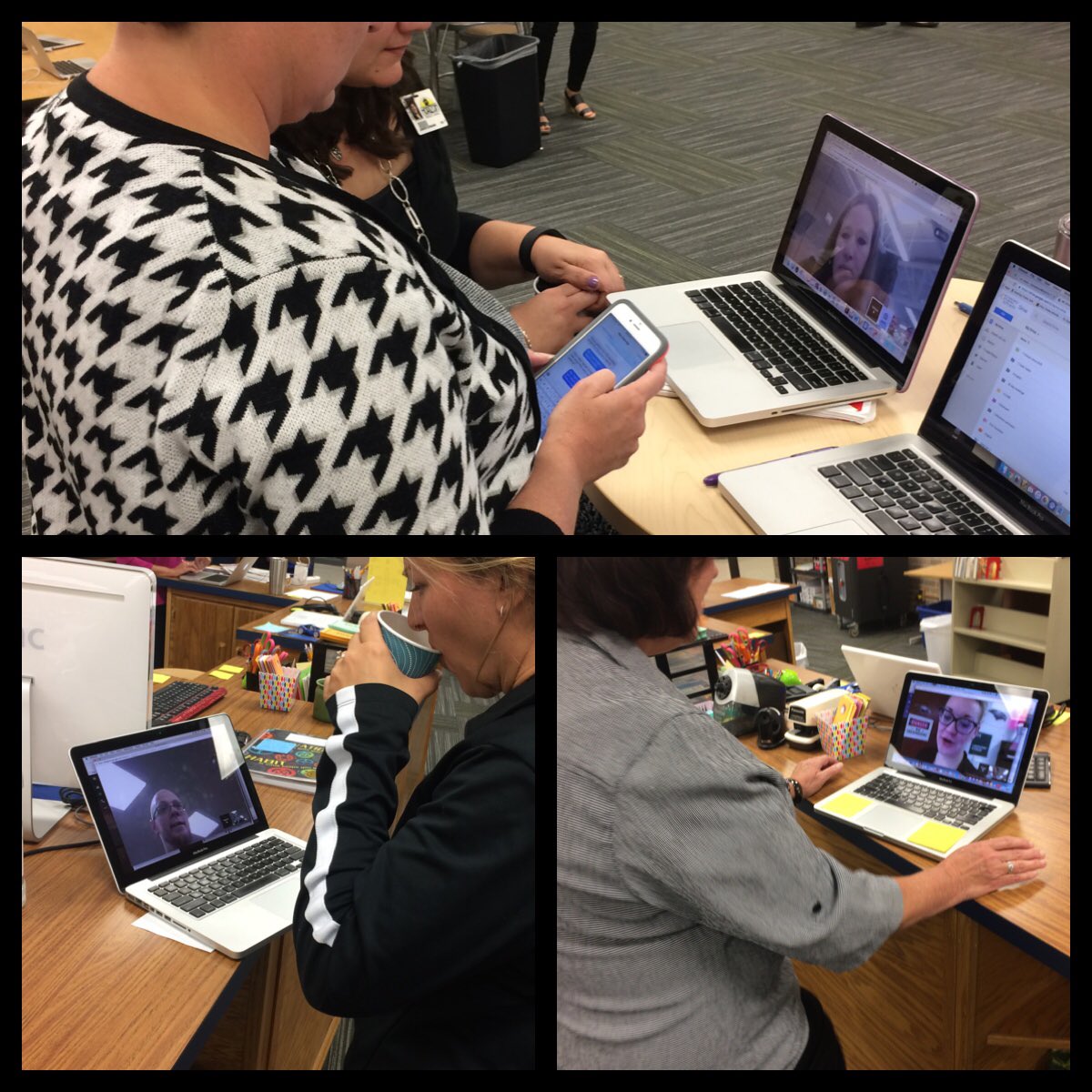 Mikki_Brooks17's tweet image. Cross bldg. collaboration between @MyHorizonMS Ts &amp;amp; @MySunriseMS Ts using @google hangouts! #kpslearning #educoach