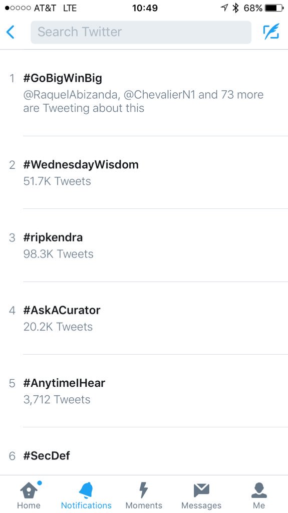 #GoBigWinBig is no. 1 on Twitter...