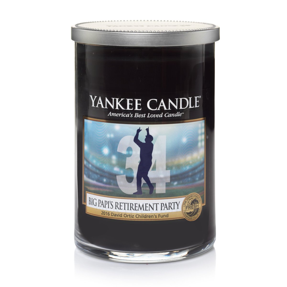 Perfection in a candle! $20 goes towards the David Oritz Children's fund. Head to@TheYankeeCandle #gosox #bigpapi