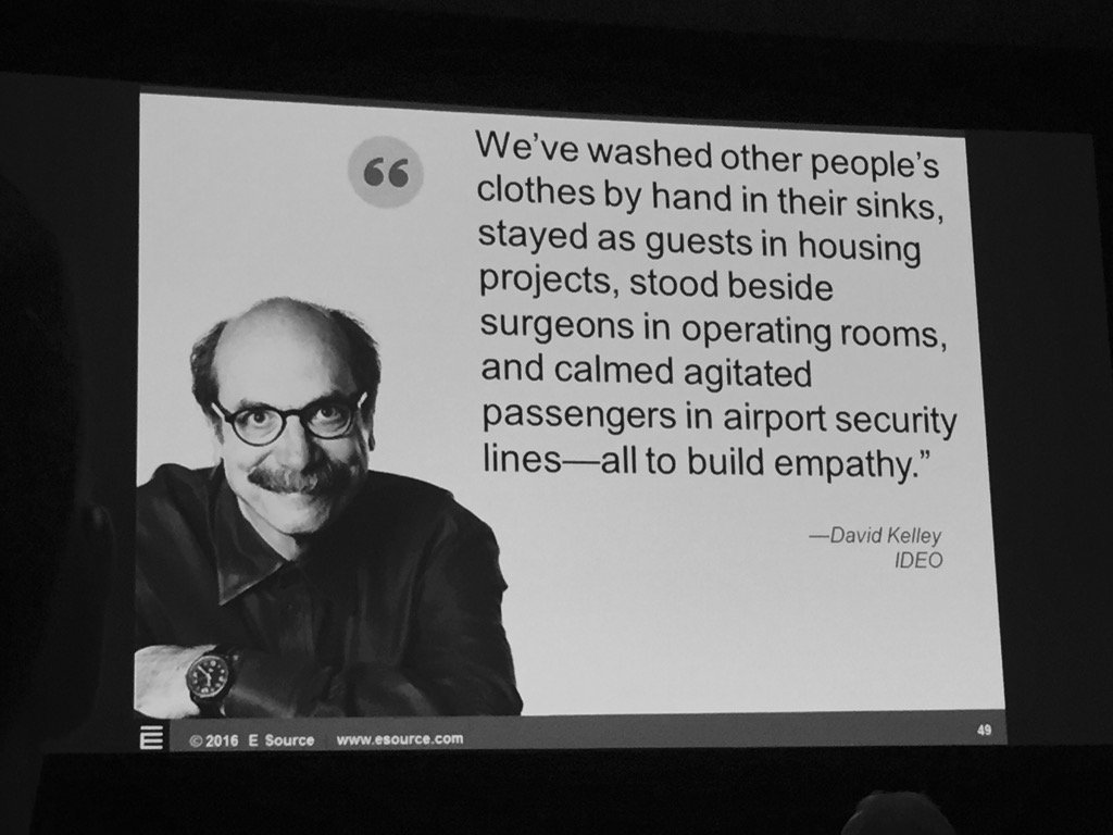 TatianaAvdjiev's tweet photo. Deep empathy for people makes a powerful source of inspiration #ESForum16 @e_source #ideo https://t.co/S6uThmacUf