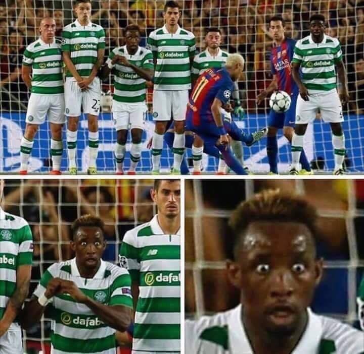 When you're in the middle of a Champions League match with Barca and remember you left the oven on...