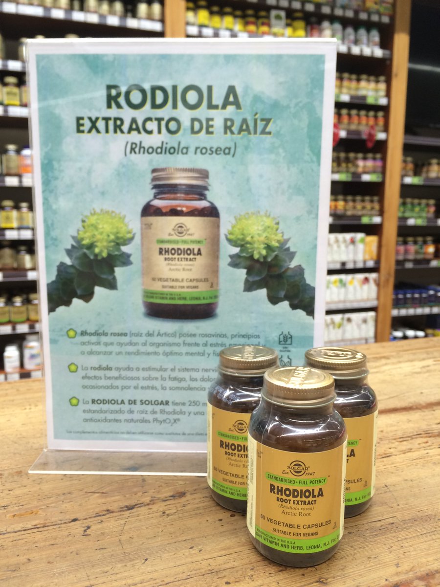 HNsaludnatural's tweet photo. #Solgar recomienda: #Rodiola! Ayuda a estimular el #SistemaNervioso https://t.co/IxllG7sR2x #SaludNatural https://t.co/Bd6LrqTEVo