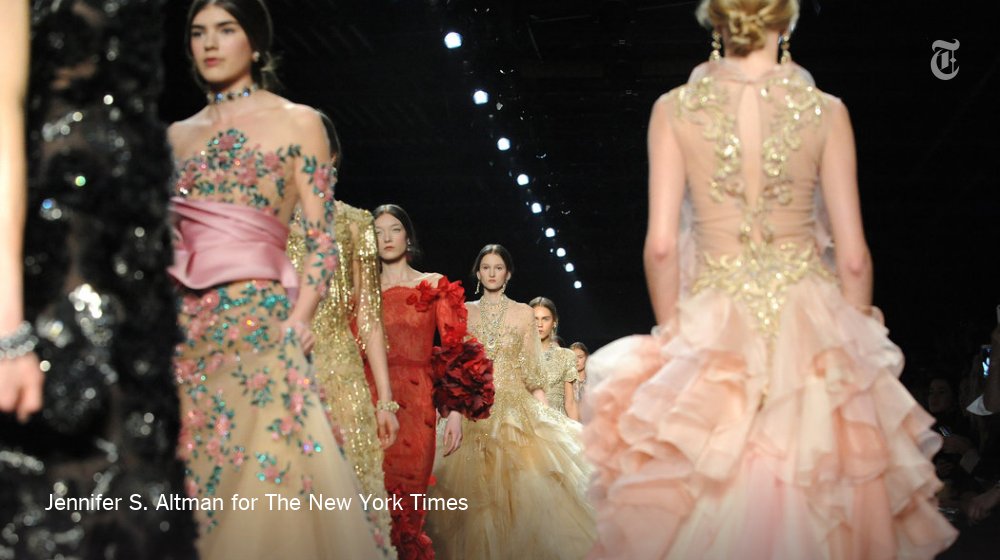 NYTFashion's tweet photo. Fashion week is almost over in New York. Fashion month, on the other hand... https://t.co/NfVlFAIbUv https://t.co/Fc7Zd9ULVl