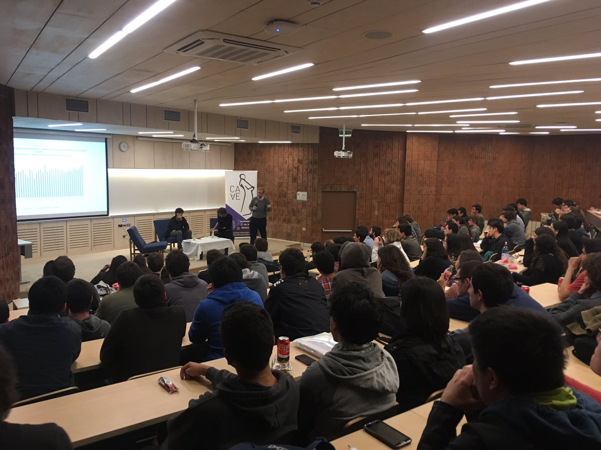 Día 1 del ciclo: Pobreza vs Desigualdad, en el Aula Magna de nuestra Facultad. Los esperamos a todos!!