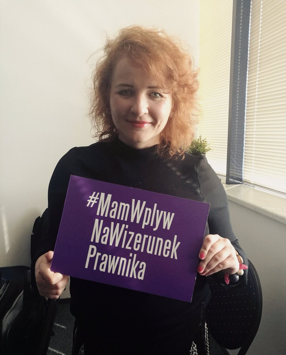 MonikaMuracka's tweet photo. #MamWplywNaWizerunekPrawnika z @SieradzkaAneta dołącz do nas! #PrawnikBloger #PolskiPrawnik #MDP #SpecPrawnik https://t.co/2UM134gKmy