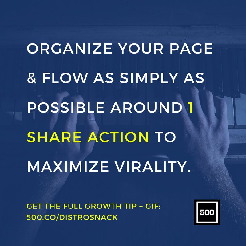 500GlobalVC's tweet photo. Useful growth hacks don't always land in your lap. But when they do, it's #Distrosnack: https://t.co/wuh8yMEuq8 https://t.co/UFPNPdwfJU