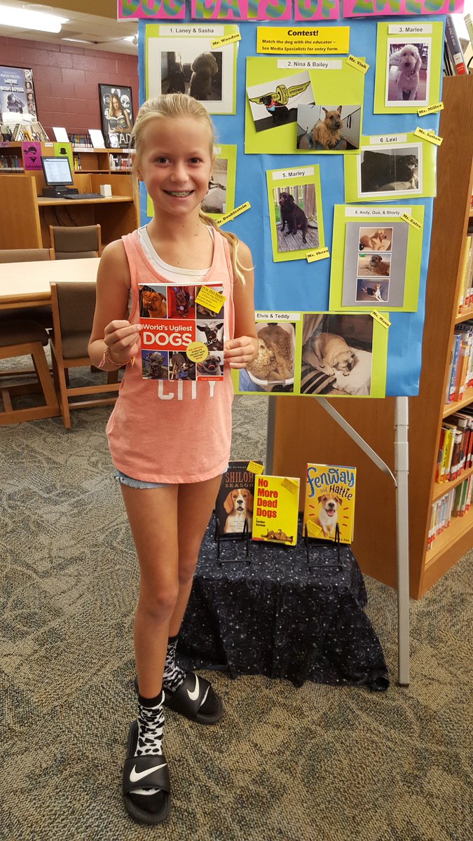 Dog Days of Z'West Winners! <a href="/zwmsnews/">Zionsville West News</a> #zcs #FreeBooks