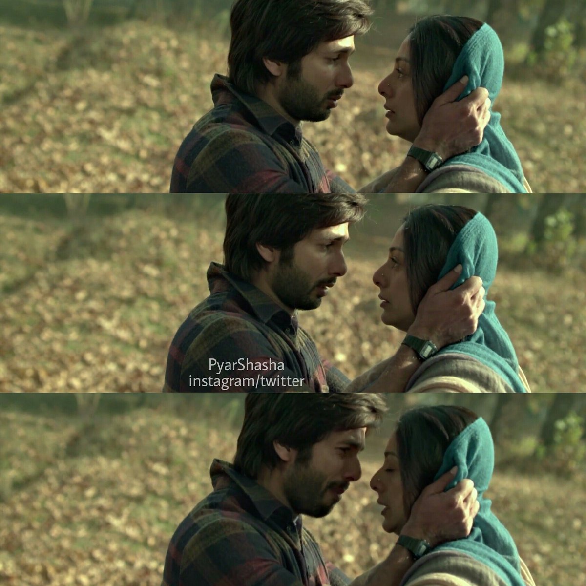 PyarShasha's tweet photo. This scene 😭😭 @shahidkapoor Haider😭 https://t.co/wYmXquaeqC