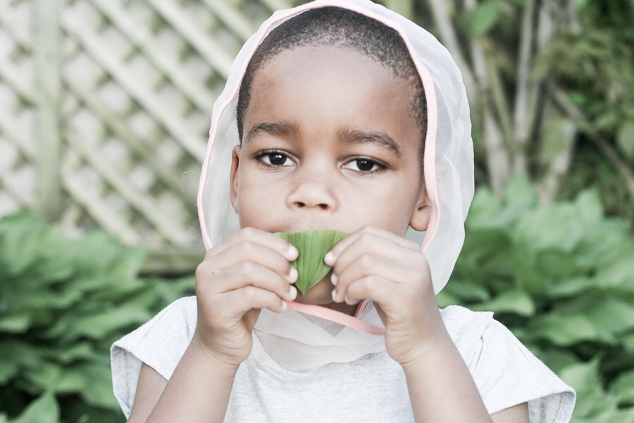 STREETVIEW | Mr. P leafing it in our Ghost Hooded Jumpsuit up on @freeandwildchild #CAVALIERkids #CAVALIERvault