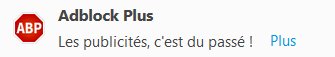 mrwebfr's tweet photo. Le bloqueur @AdblockPlus ne vous protègera plus des publicités https://t.co/N828qihJK9 ! La solution : uBlock Origin https://t.co/70WDNxgacw