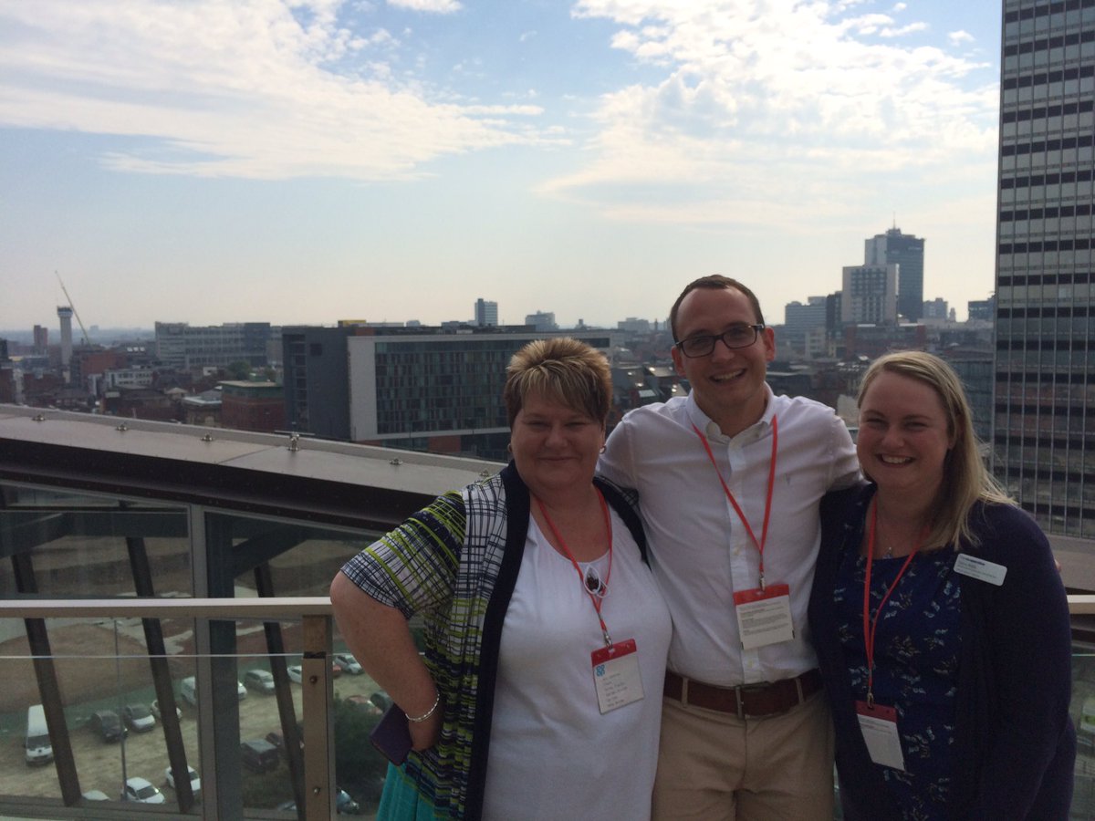 An amazing view of Manchester atop of Group's headquarters in Angel Square. <a href="/GallieAmanda/">Amanda Gallie</a> @dillow82 <a href="/sel271118/">selina watts</a>