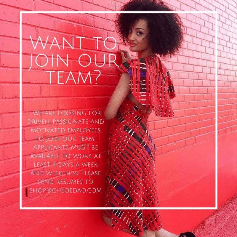 Opportunity at <a href="/ChloeDao/">Chloe Dao</a> !