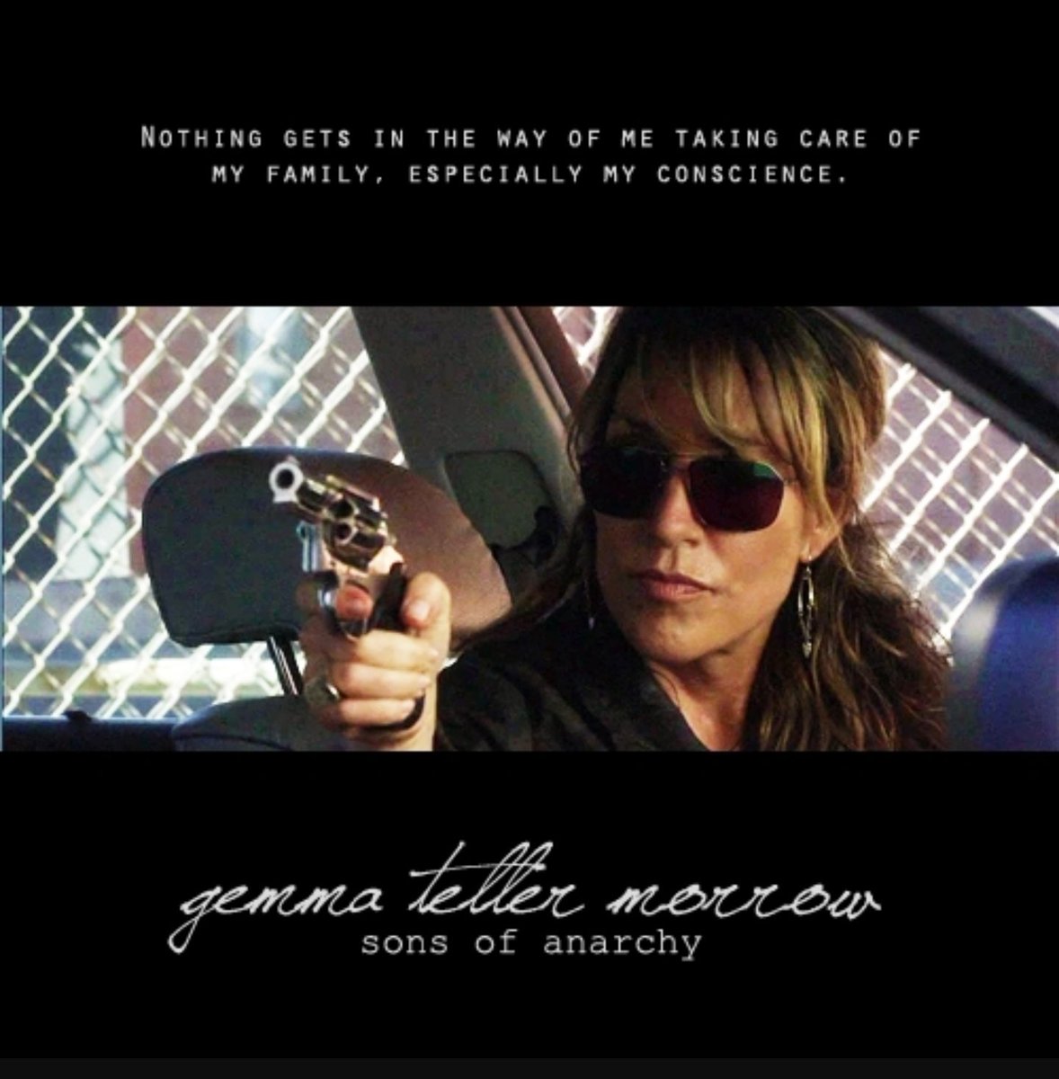 Fran_Mabe's tweet photo. #WisdomWednesday #GemmaTeller #FamilyFirst #SOA @sutterink @KateySagal https://t.co/6AXf2CDf4B