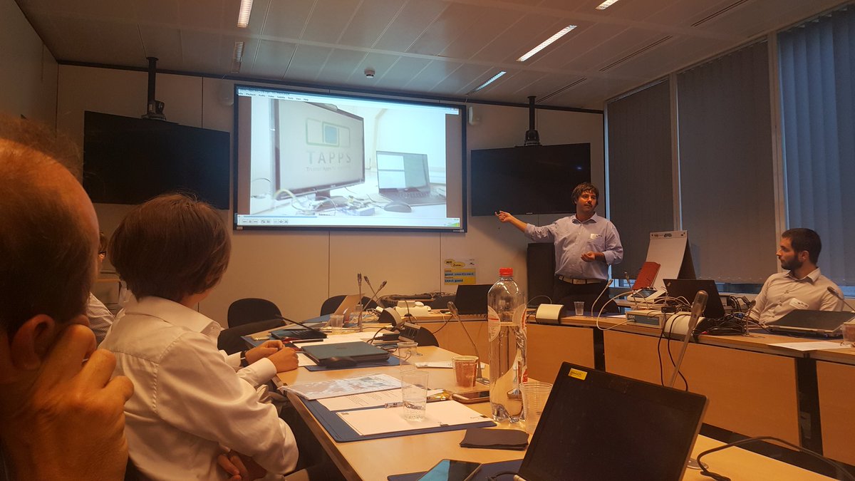 TAPPS_project's tweet image. @TAPPS_project 1st review meeting going on! @EU_Commission @EU_H2020 @saurovicini @eServicesLH #security #openCPS