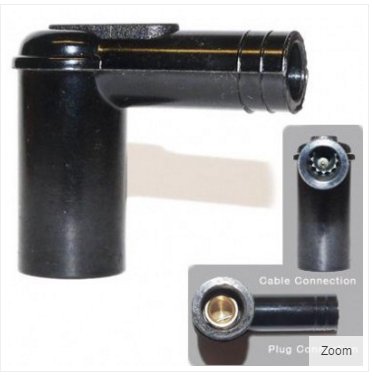1x Spark Plug Caps Plug Bullet Fitting Screw into HT lead with 5k Resistor shop here ->smq.tc/1l5Hgxi
