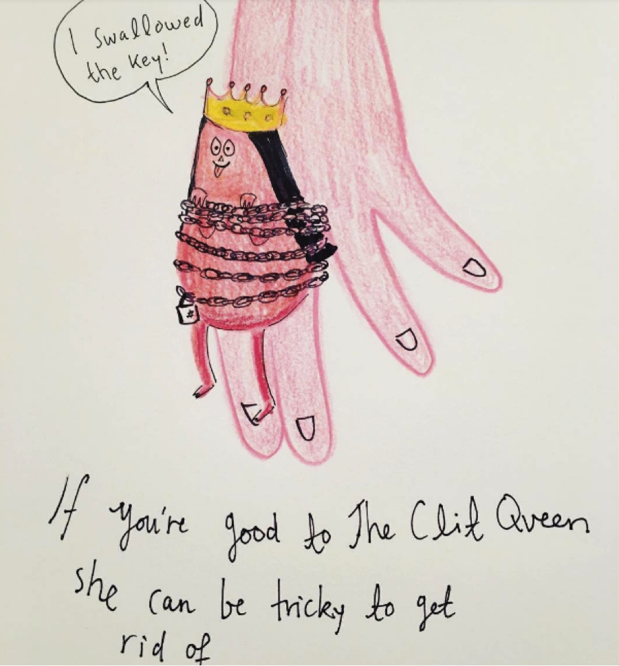 HuffPostArts's tweet photo. Camilla Engstrom makes feminist comics for all the women who've endured bad sex. https://t.co/47TM5iJ8Hl #ClitQueen https://t.co/pLg5bOOizo