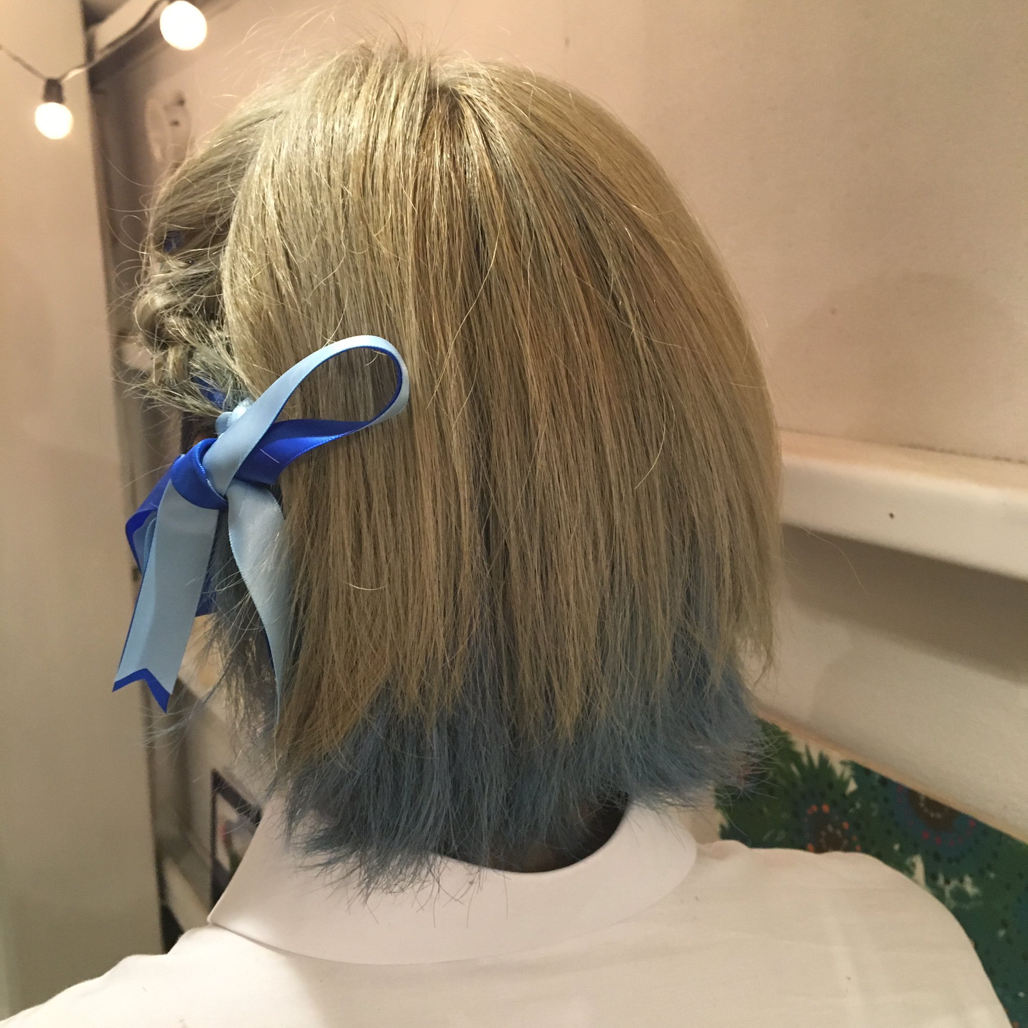 Coral Di Twitter 体育祭ヘアアレンジ 雨降って延期になったからやり直し カラーチョーク追加 体育祭 ヘアアレンジ 体育祭ヘアアレンジ 青組 編み込み リボン ハイトーン ダブルカラー 雨 カラーチョーク T Co Q5jtwacouc Twitter