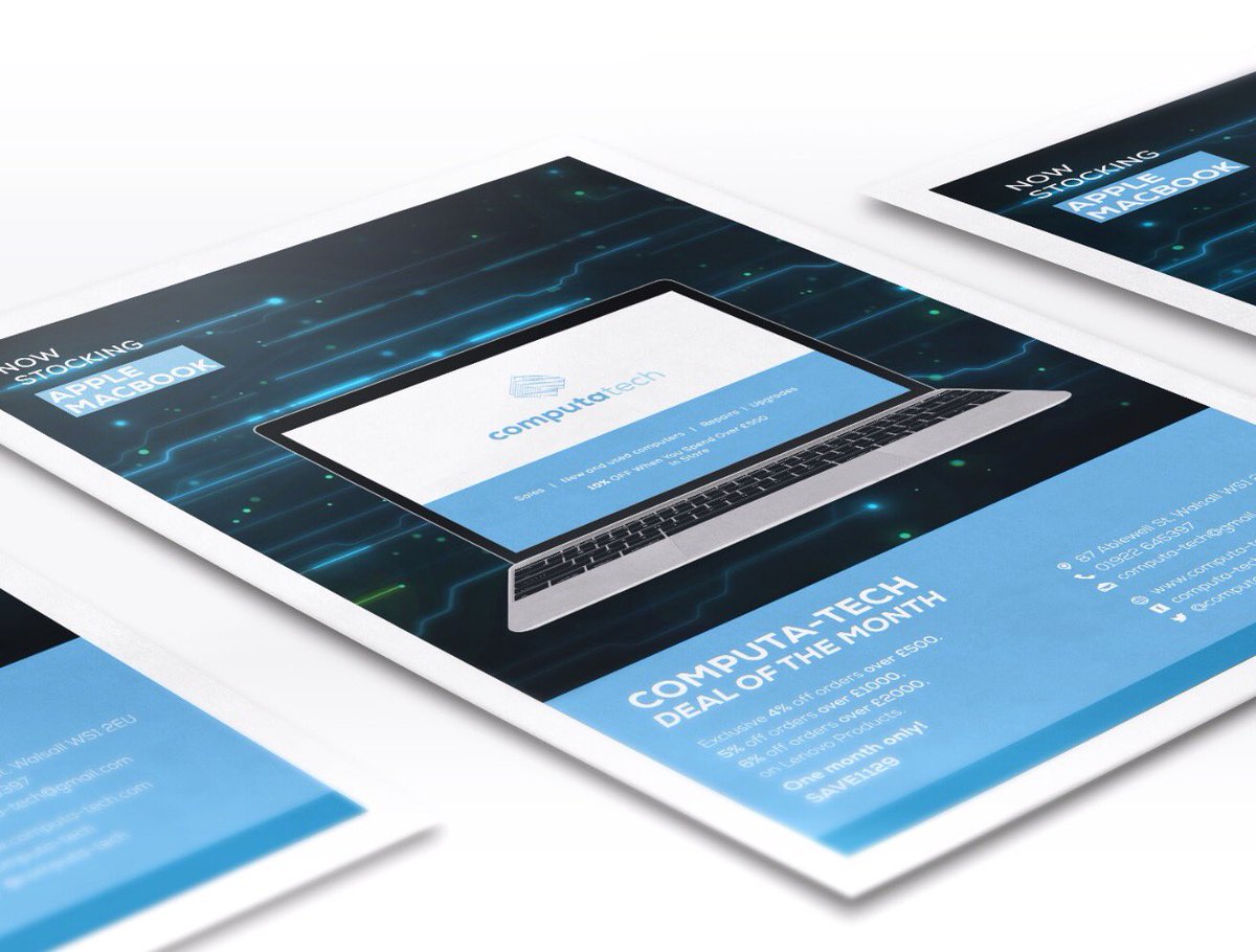 iota_creatives's tweet photo. Computatech flyers #branding #brandidentity #logo #logodesign #designstudio #logos #icondesign  #graphicdesign https://t.co/Yu6smwqdj4