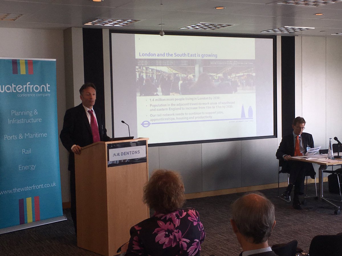 WFrail's tweet image. Geoff Hobbs @TfL discusses the planned improvements for rail in London #LondonRail