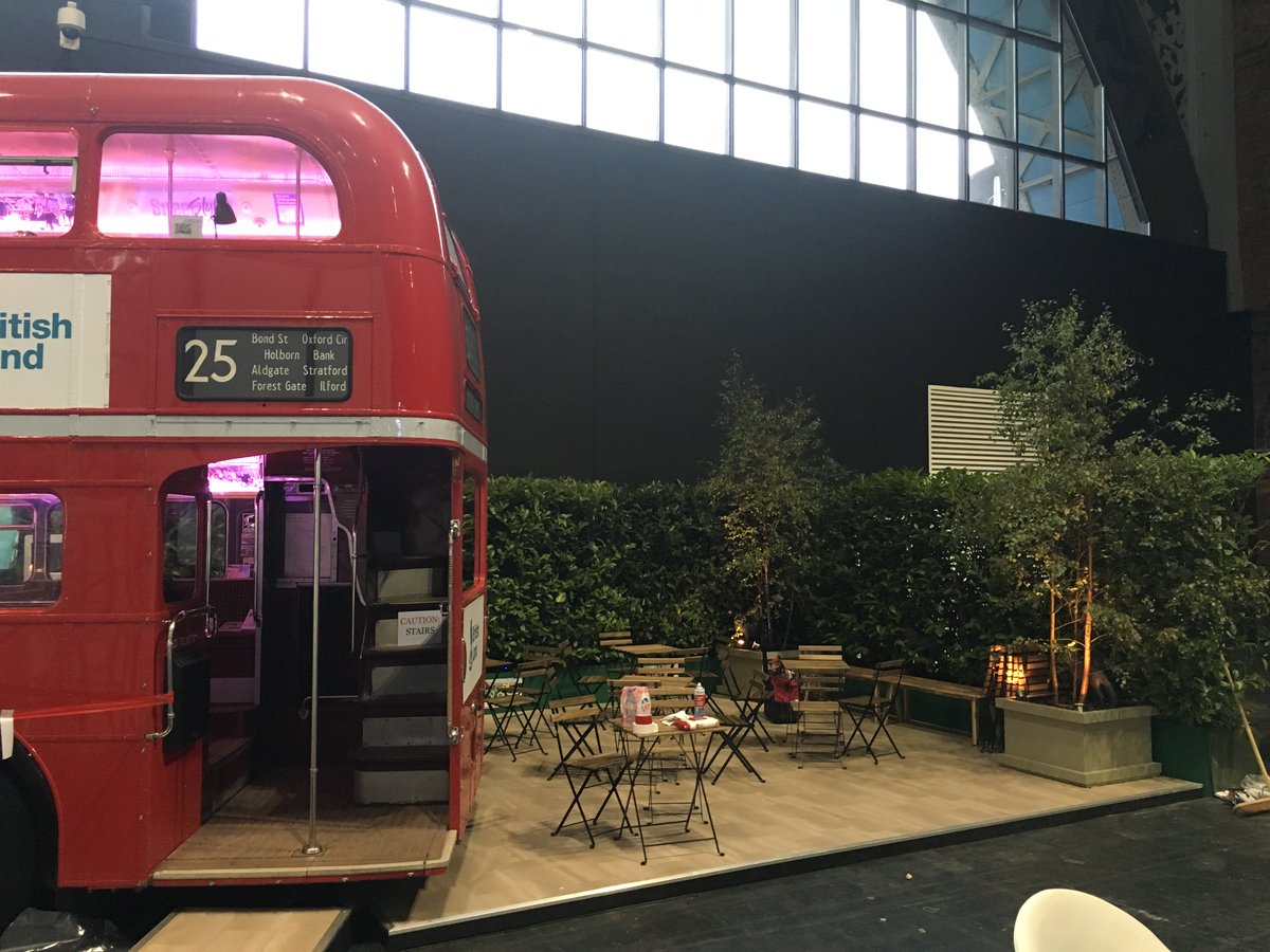 CollinsWinning's tweet photo. All aboard the @CollinsWinning designed @BritishLandPLC stand at @BCSCretailprop  EXPO 2016 https://t.co/SSeH8UL06d