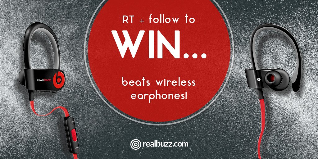 realbuzzcom's tweet image. #Win our September #competition and get beats earphones. RT &amp;amp; Follow to enter our #prize #giveaway #realbuzzBeats