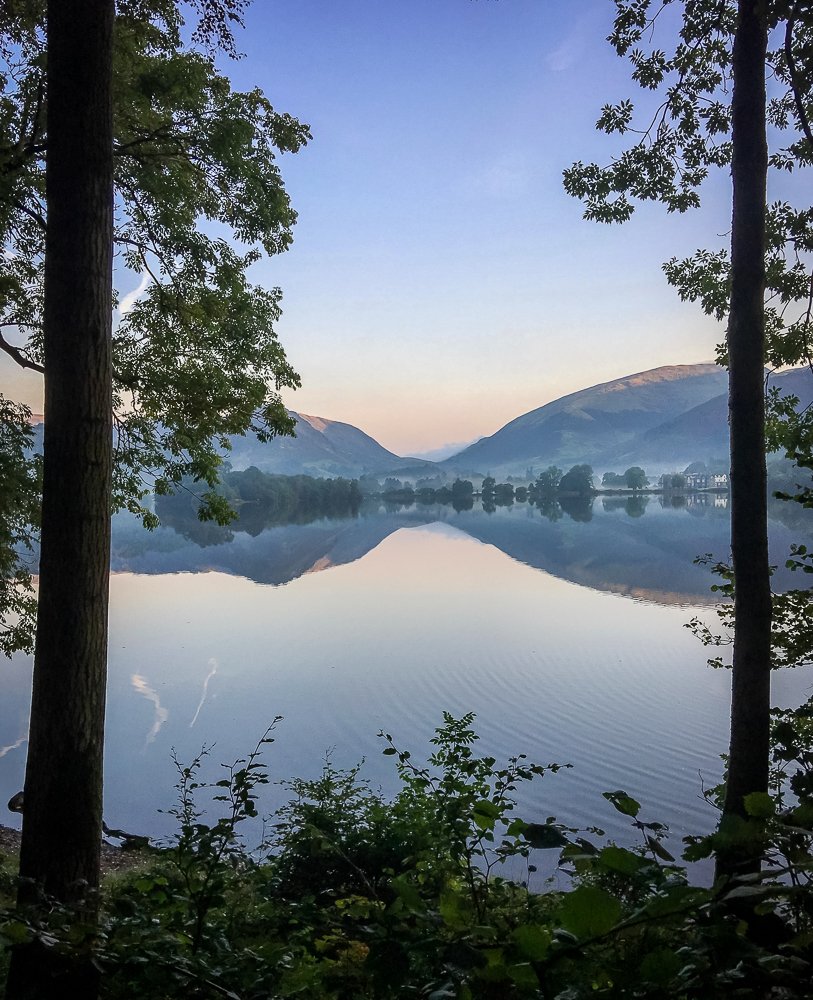 GrandAtGrasmere's tweet photo. #Grasmere Lake early this morning.... @VisitEngland @VisitBritain #OMGB It doesn't get much better than this... https://t.co/b9mSwPj5rj