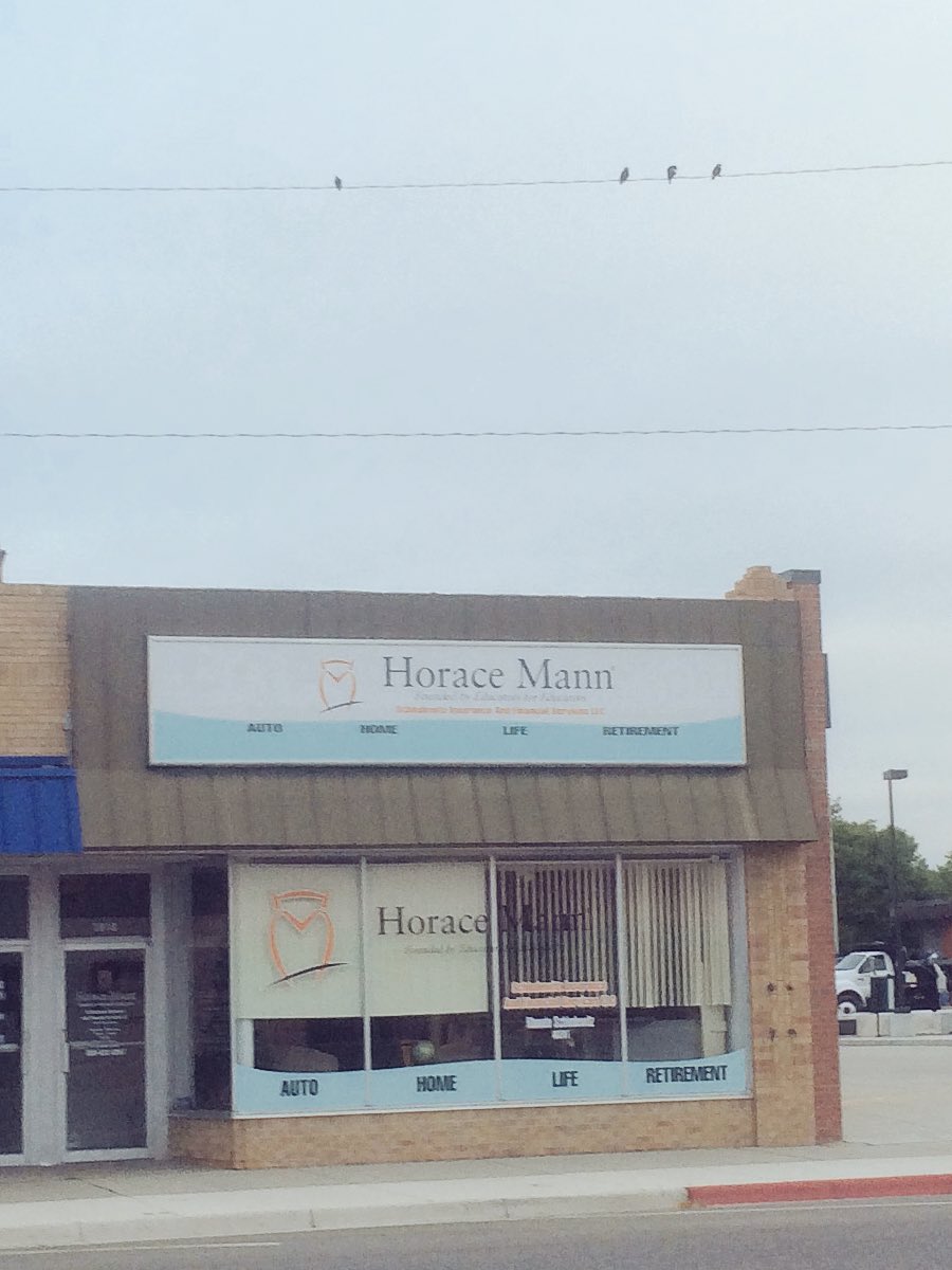 psckerib's tweet photo. Found some education history on my run this morning, in the shape of an insurance co!#perustatecollege https://t.co/7AJlkzp0Ex