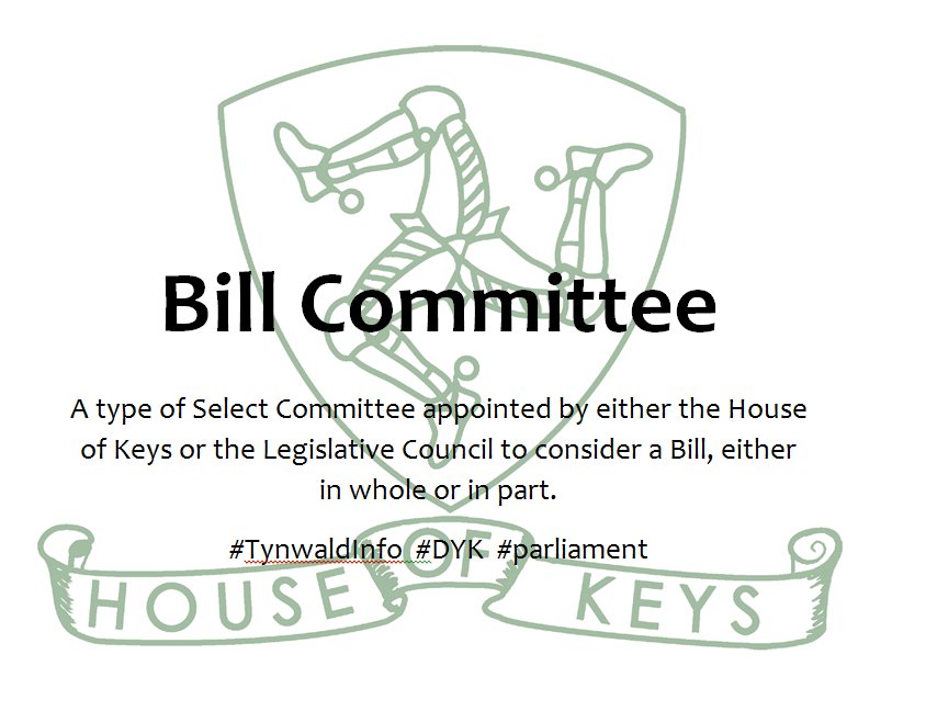 tynwaldinfo's tweet image. #Didyouknow what a #BillCommittee does? #HouseofKeys #LegCo #Tynwald
