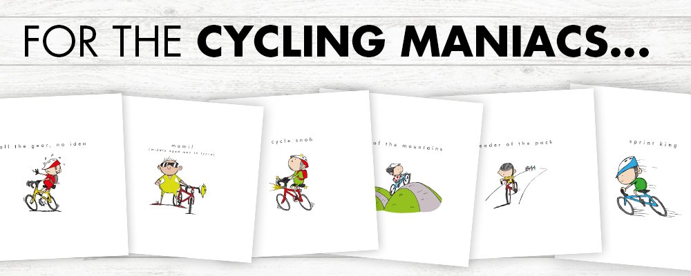 #CycleToWorkDay Check out all our cyclist cards only £1.75 each at personalitycards.co.uk #cycling #cycle