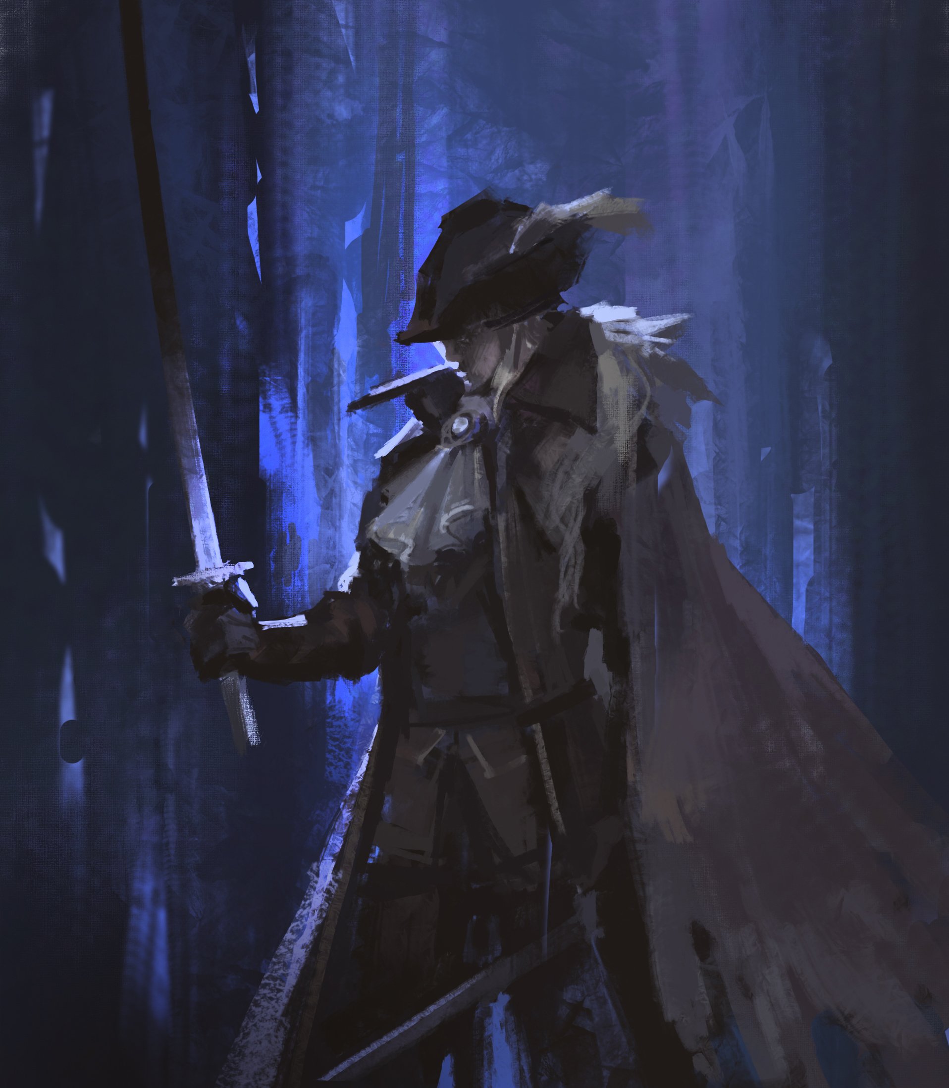 Bloodborne Безумный охотник