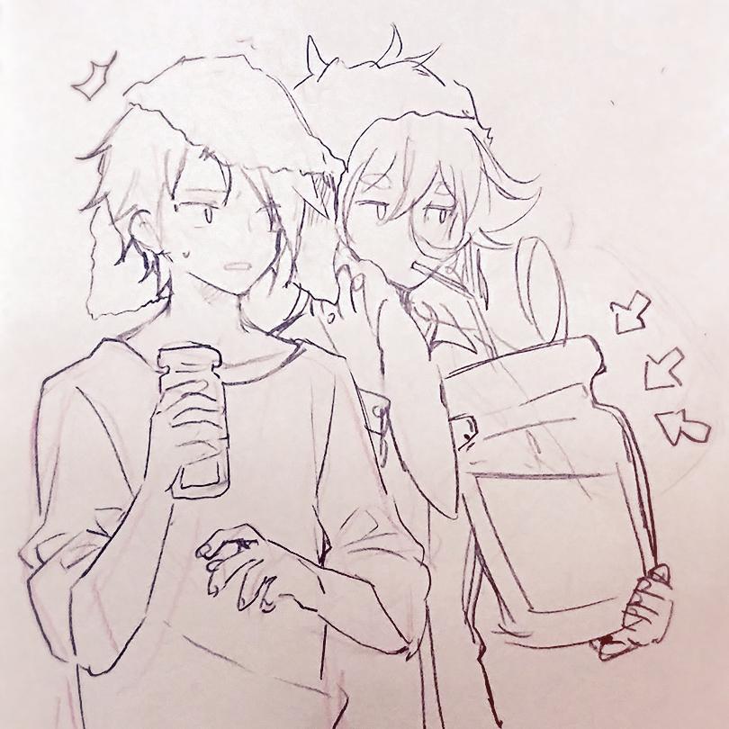 ミルレド落書き 