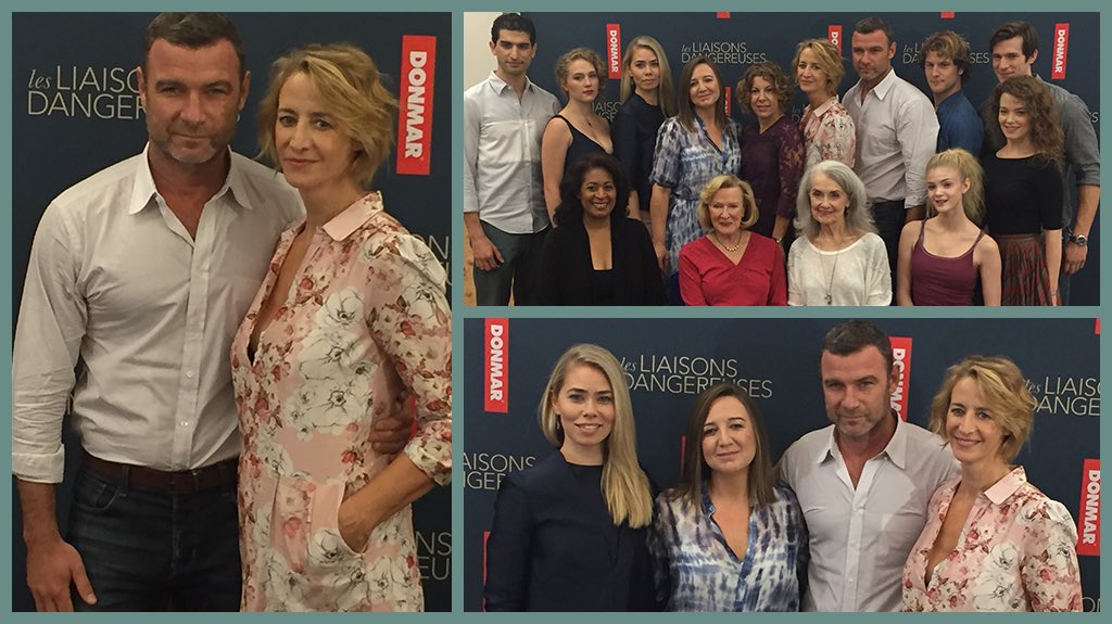 LiaisonsBway's tweet photo. Beauty meets betrayal as the full company of #LiaisonsBway comes together for our first official press event. https://t.co/uFUjbpNRxI