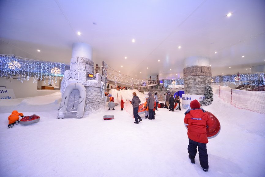 Bu bayram tatile gidemediyseniz hiç üzülmeyin! -2 derecede gerçek kar keyfini Snowpark’ta yaşayın!