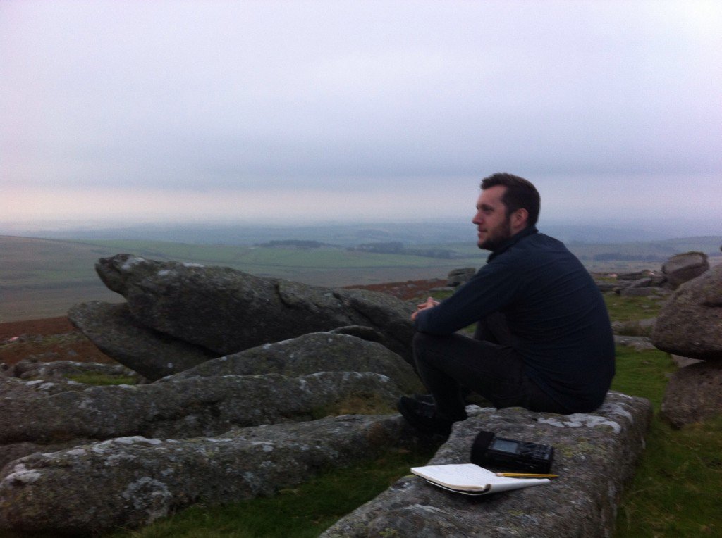 MelissaMean's tweet photo. No better place to interview landscape photographer @nicholasjrwhite than in abig landscape #Rowtor @knowlewestmedia https://t.co/q96L20xFRE