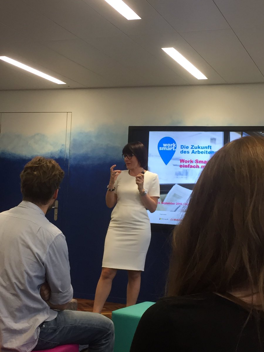AndreaJerger's tweet photo. Heute in Bern bei @diemobiliar #worksmartweek https://t.co/HGMepdu2PV
