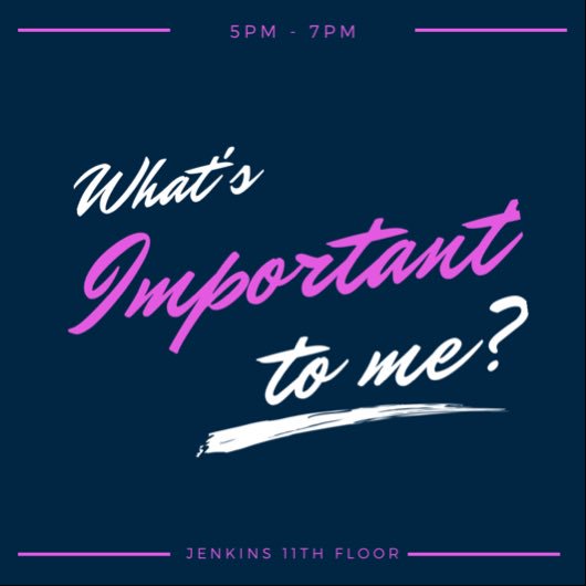 TODAY 5 PM 
Come share what's important to you while getting to know the brothers of DSP #fall16