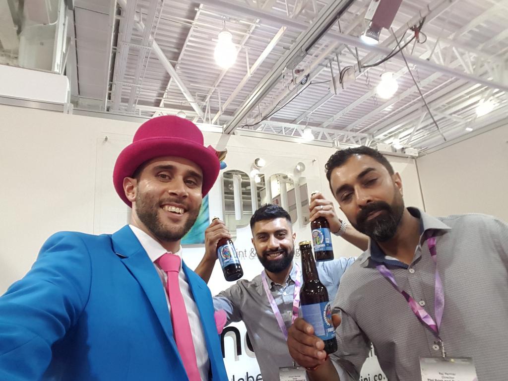 NOVA_Shows's tweet photo. Always good to see @PipiPrint @EasyfairsPACK @easyloving their new labelling on their new winners ale. https://t.co/VXPTw0anfu