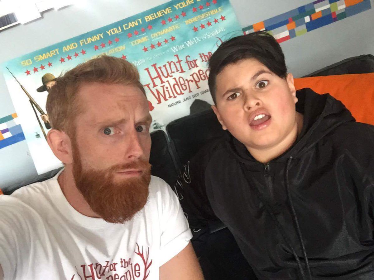outboxtv's tweet image. What an interview! This guys hilarious😎
You guys are gona love my interview with @JulianDennison for @wilderpeople 👍