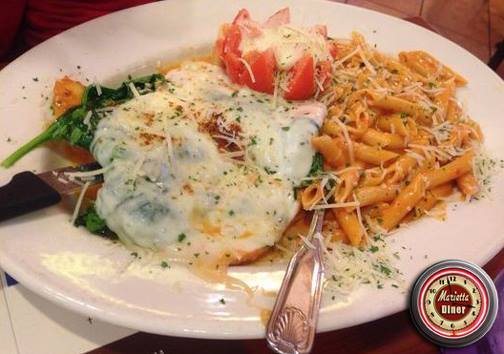 Ahhh - I bet you're hungry now!?!

Menu: buff.ly/2c9snek

#MariettaDiner #ChickenParm