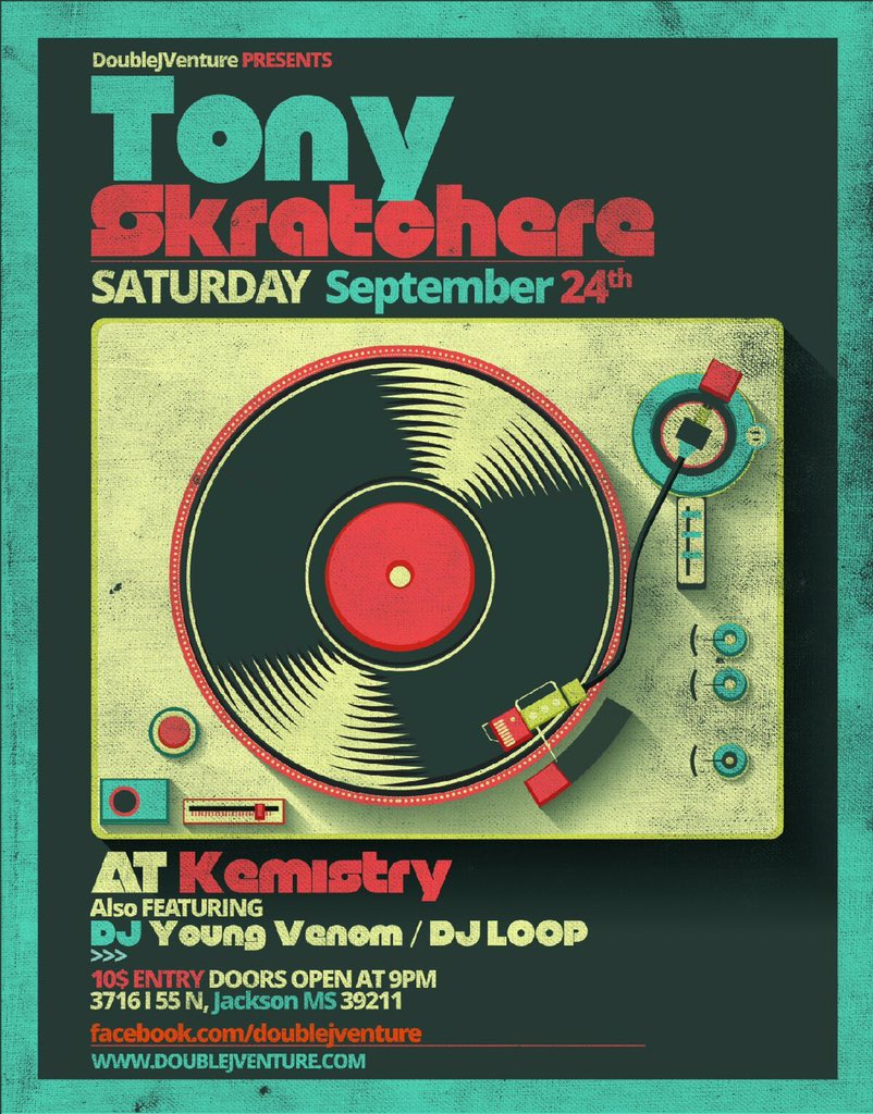maebeline's tweet photo. #kemistry #jackson #tonyskratchere #djyoungvenom #djloop #nextsaturday https://t.co/1GSfQD5KOK