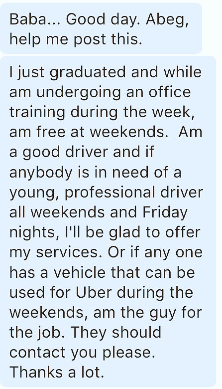 AskDeliveryMan's tweet photo. Pls read me👇🏾 DM if u can help https://t.co/Lzjq5H6u1O